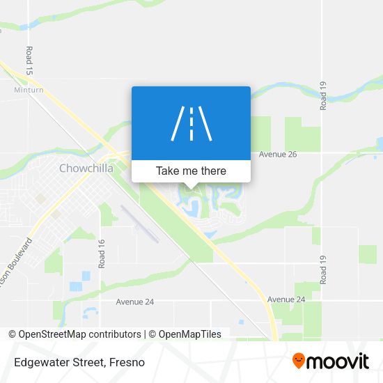 Mapa de Edgewater Street