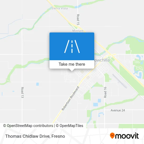 Thomas Chidlaw Drive map