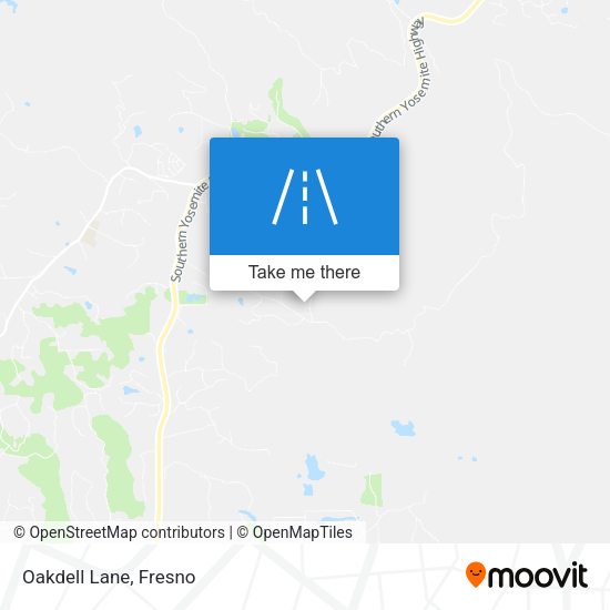 Mapa de Oakdell Lane