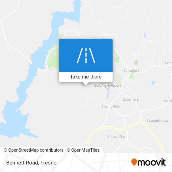 Mapa de Bennett Road