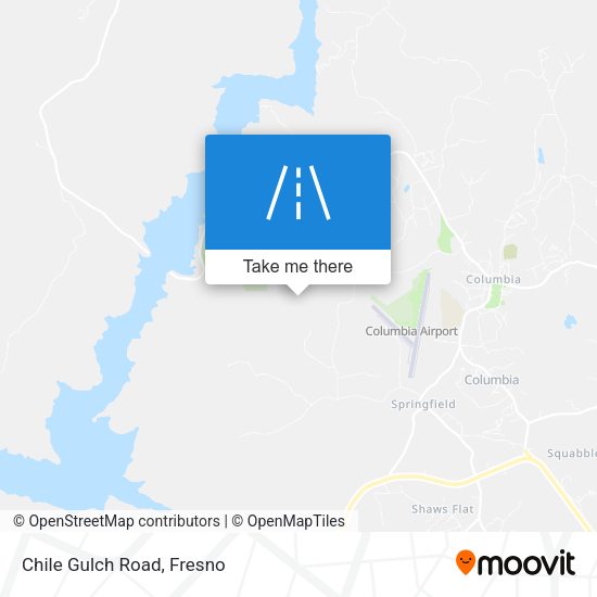 Mapa de Chile Gulch Road