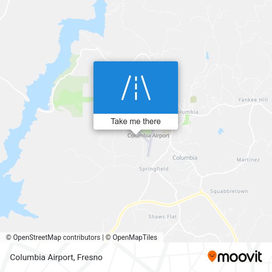 Mapa de Columbia Airport