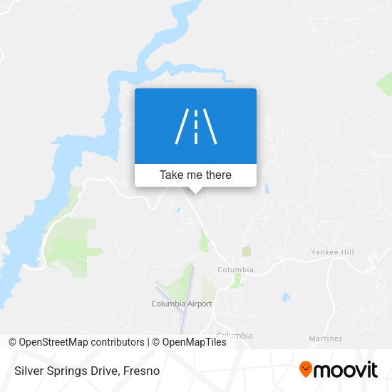 Mapa de Silver Springs Drive