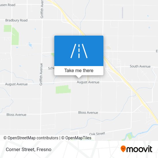 Mapa de Corner Street