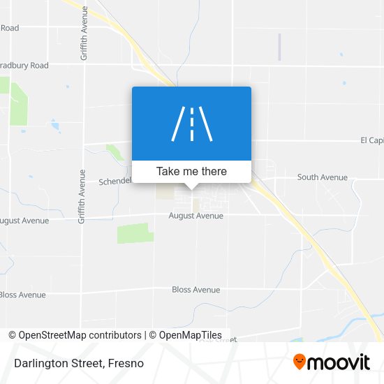 Mapa de Darlington Street