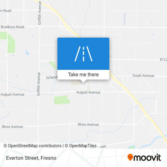 Mapa de Everton Street