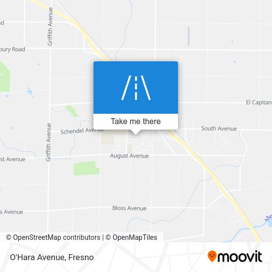 Mapa de O'Hara Avenue