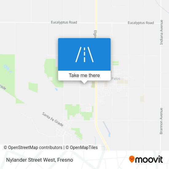 Nylander Street West map