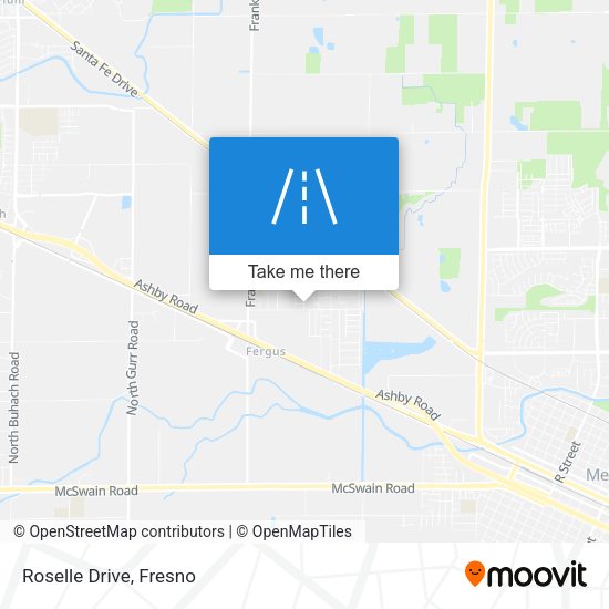 Roselle Drive map