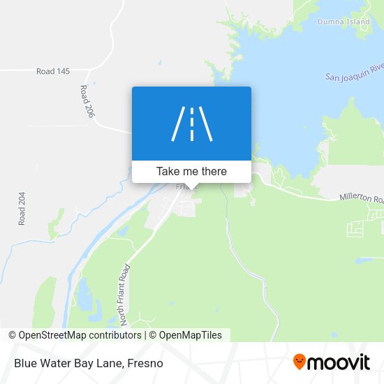 Mapa de Blue Water Bay Lane