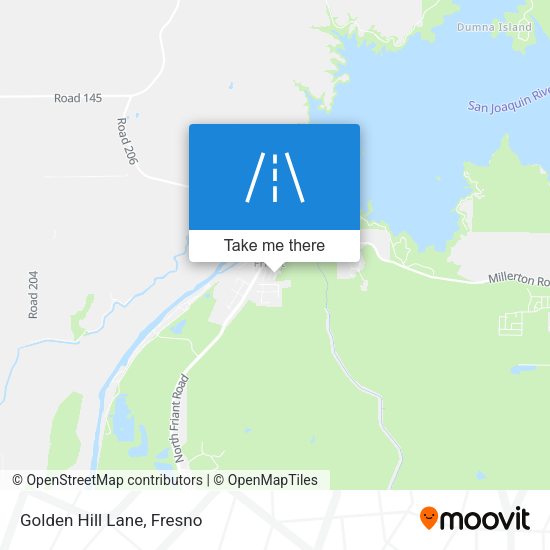 Mapa de Golden Hill Lane