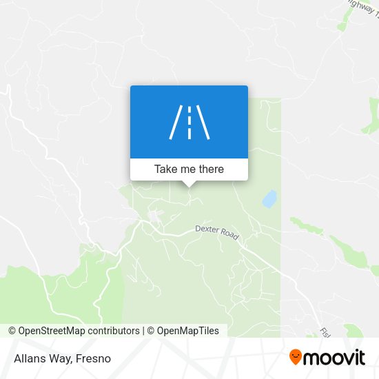 Allans Way map