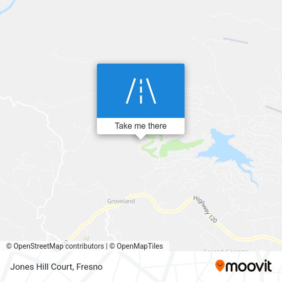 Mapa de Jones Hill Court