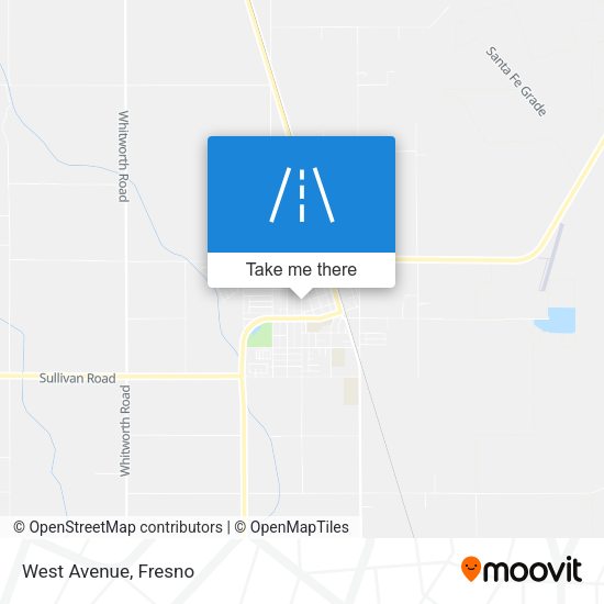 Mapa de West Avenue
