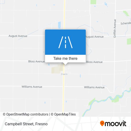 Campbell Street map