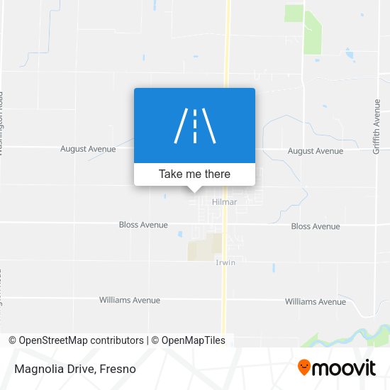 Magnolia Drive map