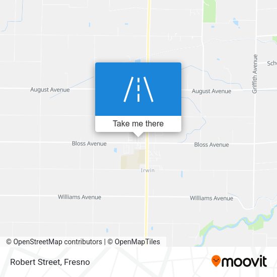 Mapa de Robert Street