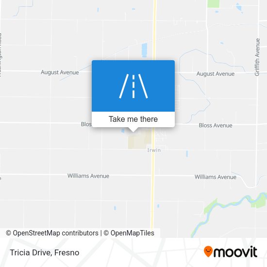 Mapa de Tricia Drive