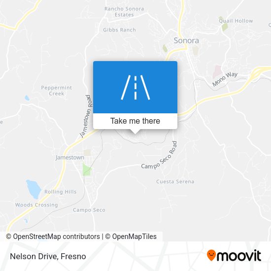 Nelson Drive map