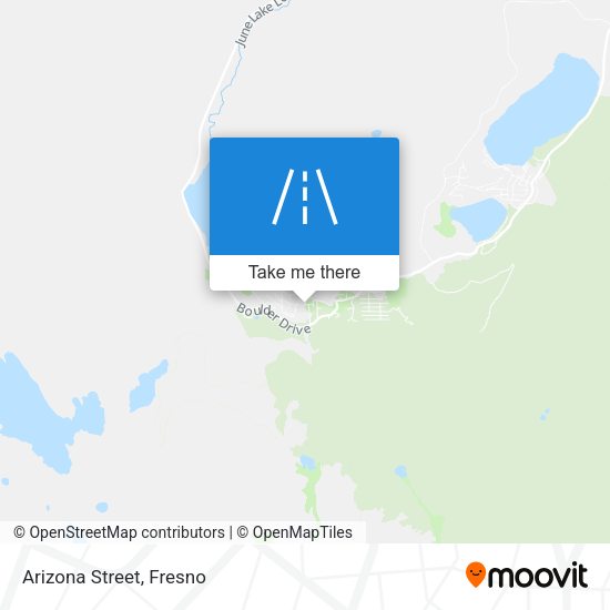 Arizona Street map