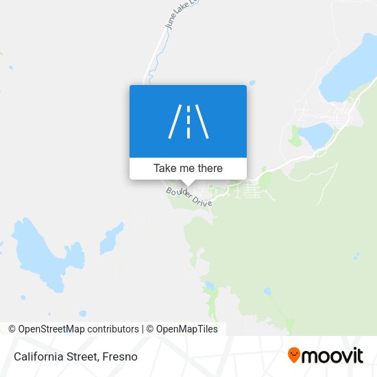 California Street map