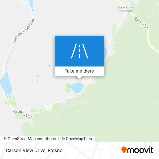 Carson View Drive map