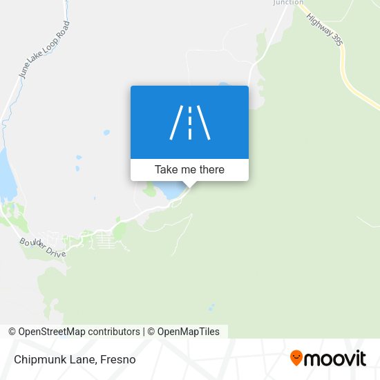 Mapa de Chipmunk Lane