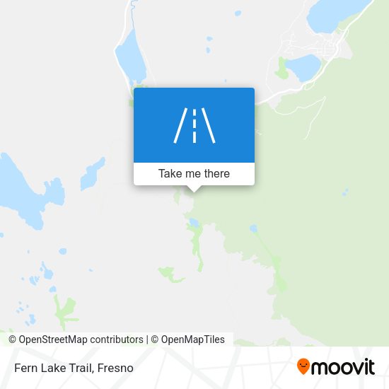 Mapa de Fern Lake Trail