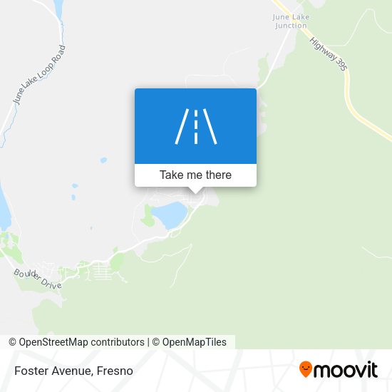 Mapa de Foster Avenue