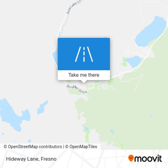 Mapa de Hideway Lane