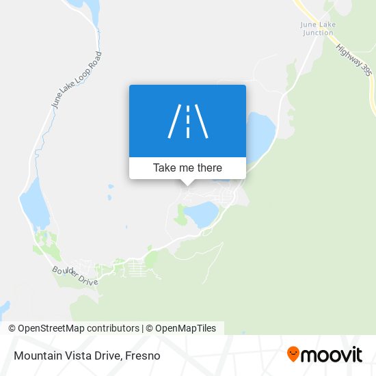 Mountain Vista Drive map