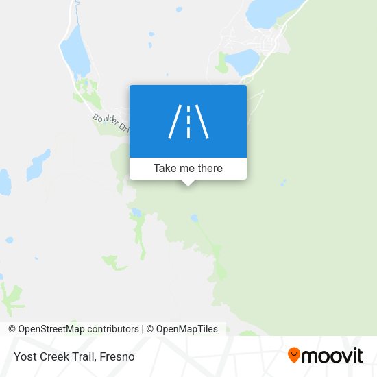 Mapa de Yost Creek Trail