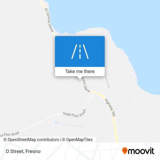 Mapa de D Street