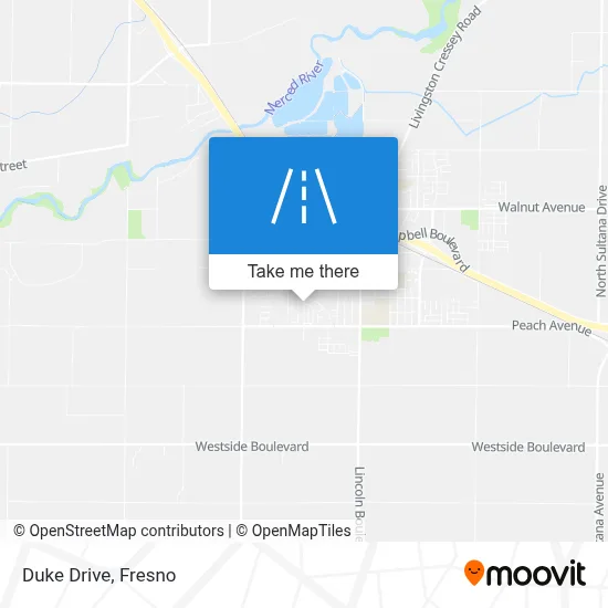 Duke Drive map