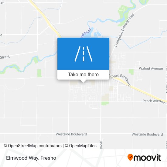 Mapa de Elmwood Way