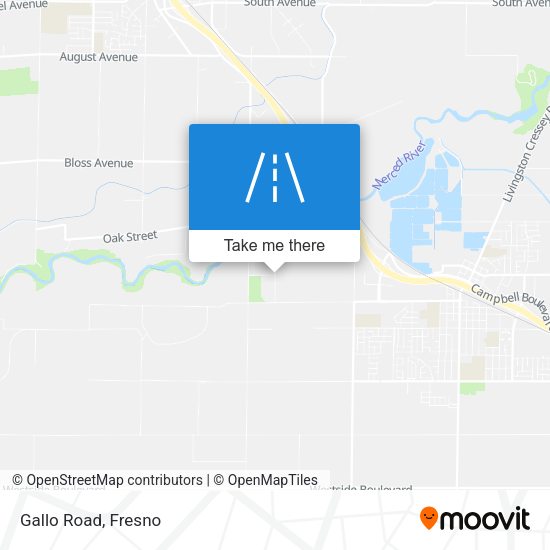 Mapa de Gallo Road