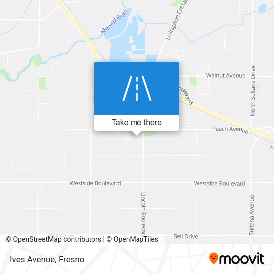 Mapa de Ives Avenue