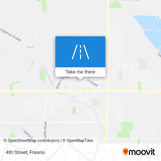 Mapa de 4th Street