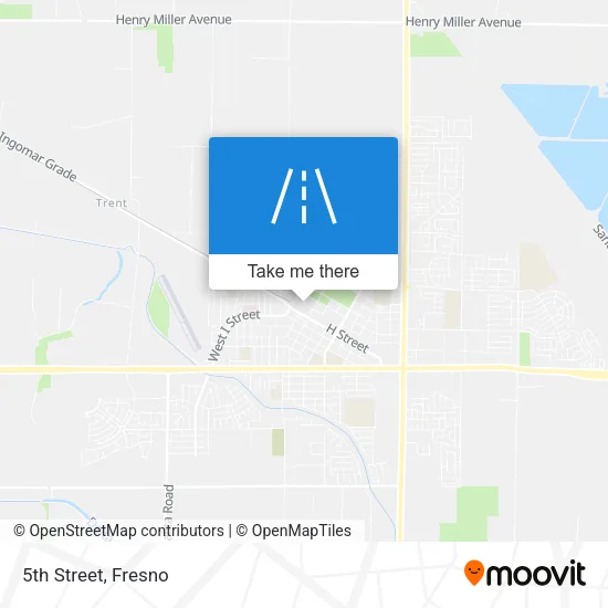 5th Street map