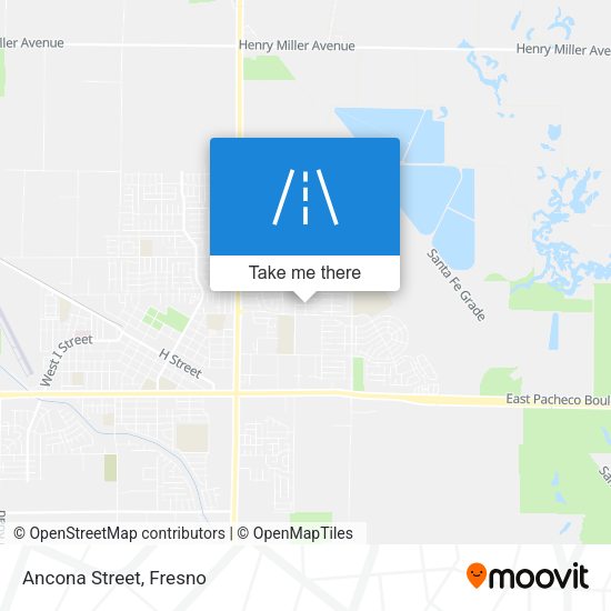 Mapa de Ancona Street