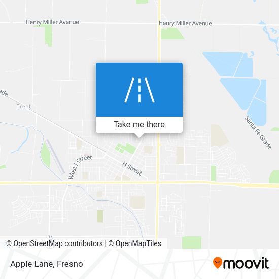 Mapa de Apple Lane