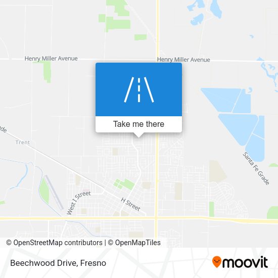 Beechwood Drive map