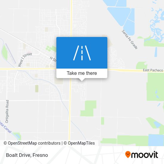 Boalt Drive map