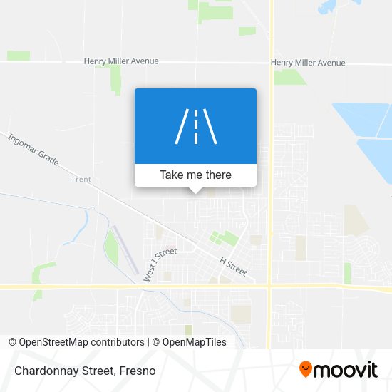 Mapa de Chardonnay Street