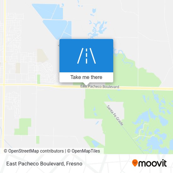East Pacheco Boulevard map