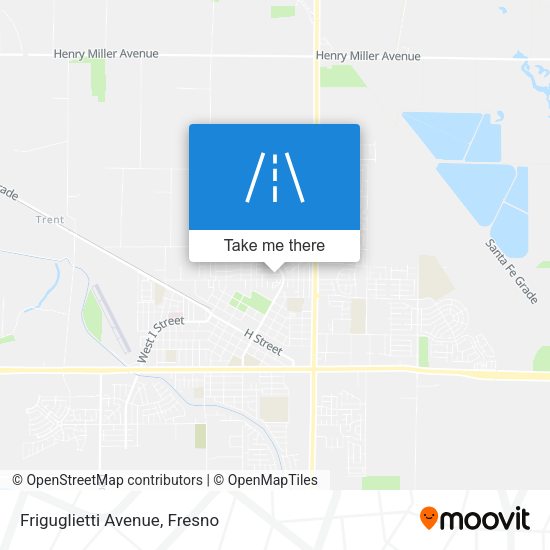 Mapa de Friguglietti Avenue