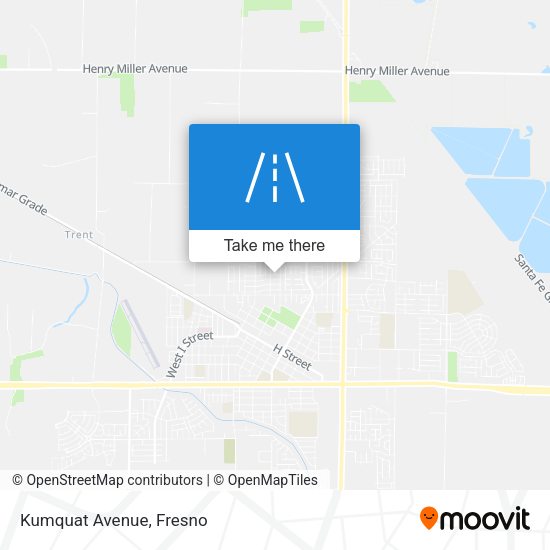 Mapa de Kumquat Avenue