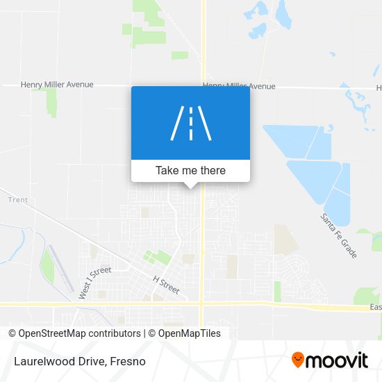 Mapa de Laurelwood Drive