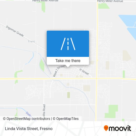 Mapa de Linda Vista Street