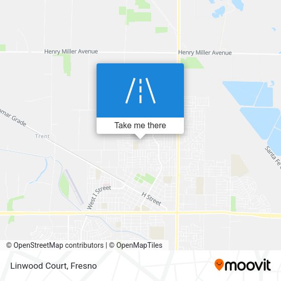 Mapa de Linwood Court